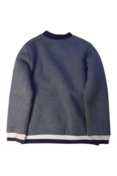 A Grey Lightweight Jackets from Jacadi in size 8Y for boy. (Back View)