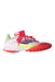 A White Cleats/Soccer Shoes from Adidas in size 7Y for boy. (Front View)