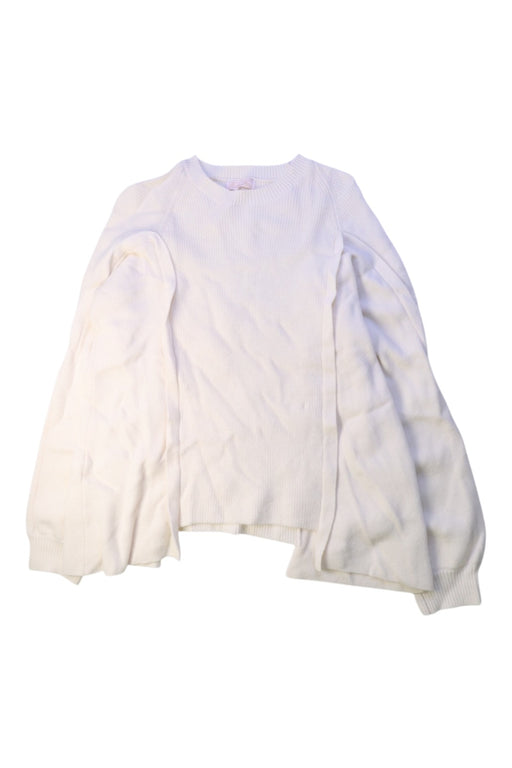 A White Knit Sweaters from Nicholas & Bears in size 12Y for girl. (Front View)