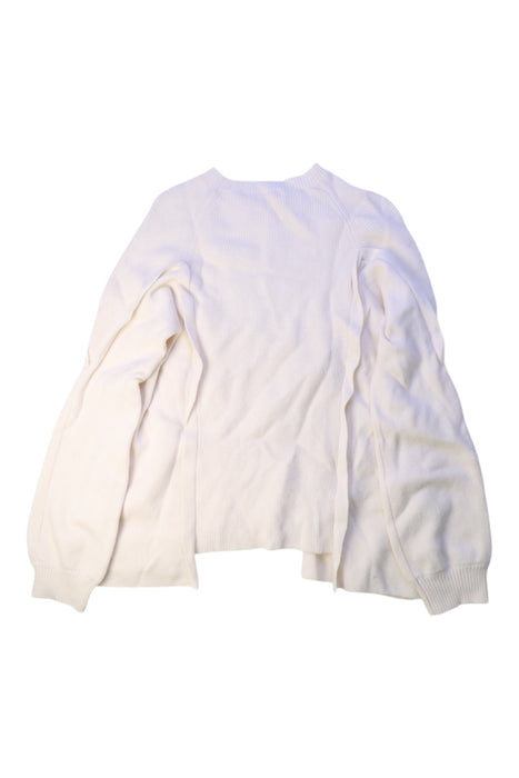 A White Knit Sweaters from Nicholas & Bears in size 12Y for girl. (Back View)