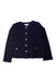 A Navy Cardigans from Brooks Brothers in size 10Y for girl. (Front View)
