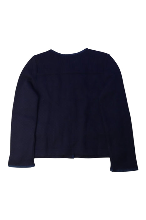 A Navy Cardigans from Brooks Brothers in size 10Y for girl. (Back View)