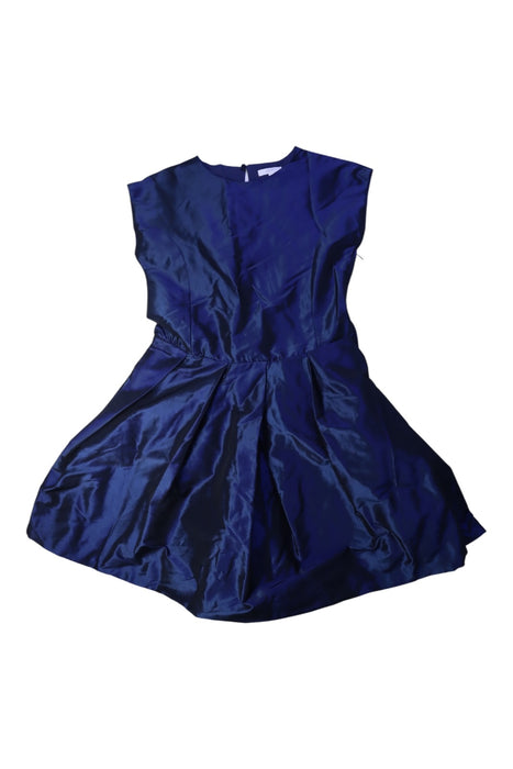 A Navy Sleeveless Dresses from Jacadi in size 12Y for girl. (Front View)