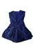 A Navy Sleeveless Dresses from Jacadi in size 12Y for girl. (Front View)