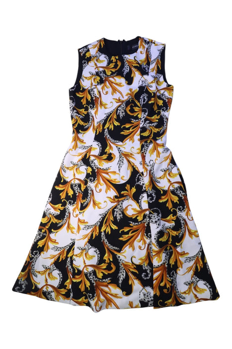 A Black Sleeveless Dresses from Young Versace in size 13Y for girl. (Front View)