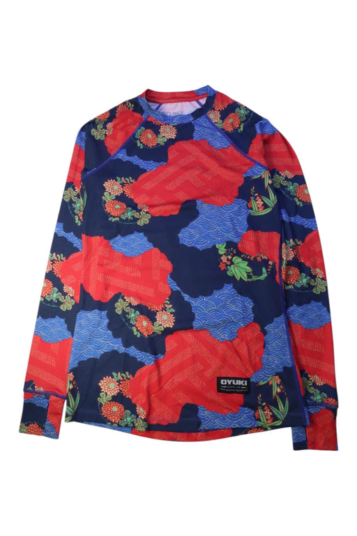 A Multicolour Long Sleeve Tops from OYUKI in size 14Y for girl. (Front View)