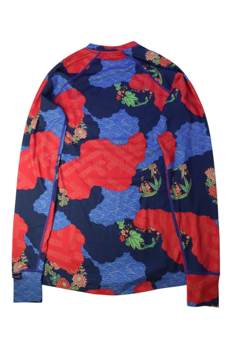 A Multicolour Long Sleeve Tops from OYUKI in size 14Y for girl. (Back View)