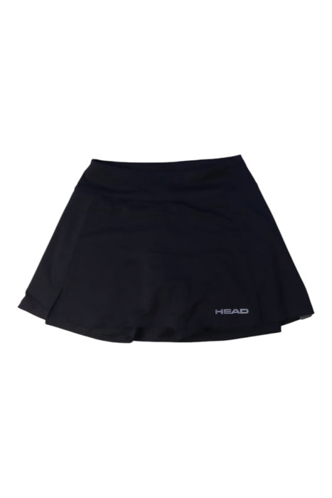 A Black Skorts from HEAD in size 10Y for girl. (Front View)