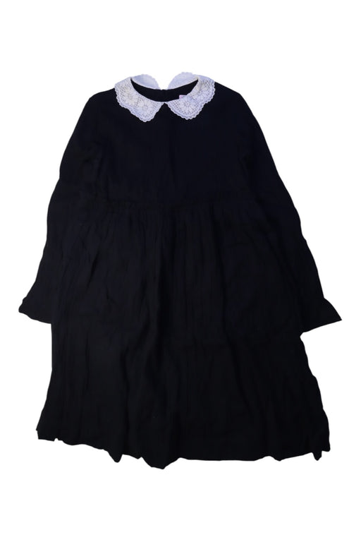 A Black Long Sleeve Dresses from Bonpoint in size 12Y for girl. (Front View)