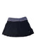 A Black Skorts from Lululemon in size 6-12M for girl. (Front View)