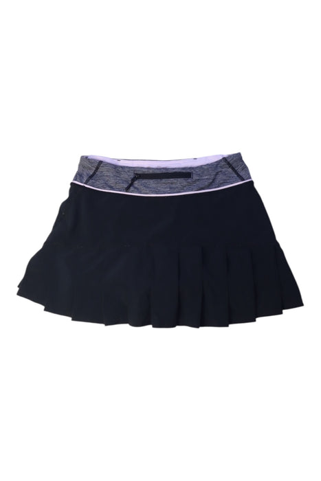 A Black Skorts from Lululemon in size 6-12M for girl. (Back View)
