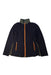 A Navy Lightweight Jackets from Moody Tiger in size 12Y for girl. (Front View)
