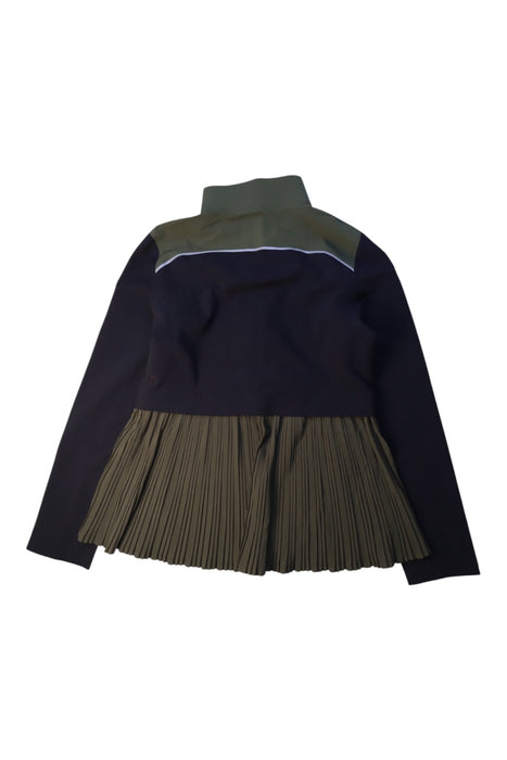 A Navy Lightweight Jackets from Moody Tiger in size 12Y for girl. (Back View)