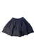 A Navy Mid Skirts from Momonittu in size 10Y for girl. (Front View)
