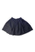A Navy Mid Skirts from Momonittu in size 10Y for girl. (Back View)