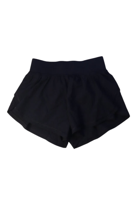A Black Shorts from Crewcuts in size 10Y for girl. (Front View)