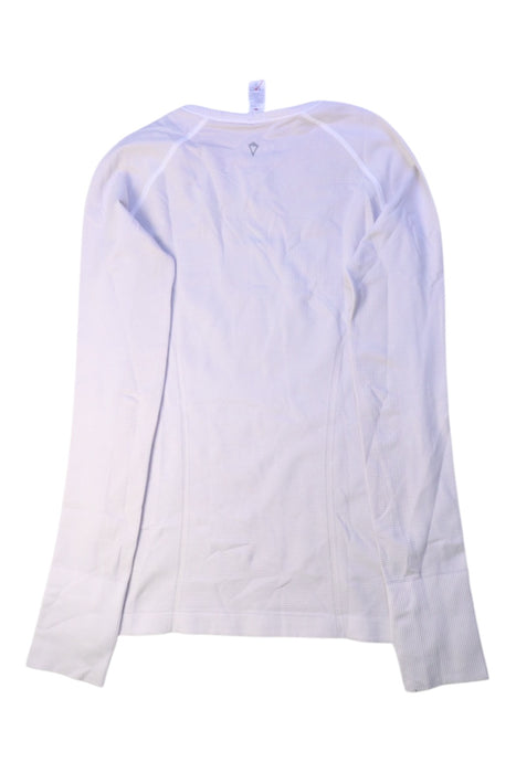 A White Long Sleeve Tops from Ivivva in size 12Y for girl. (Back View)