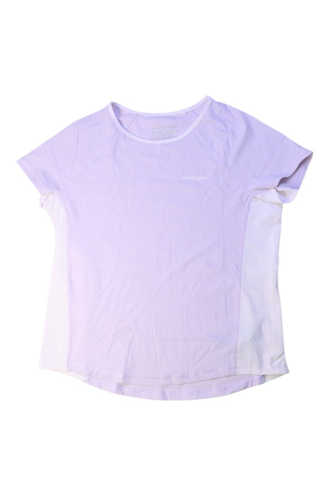 A Purple Active Tops from Moody Tiger in size 8Y for girl. (Front View)