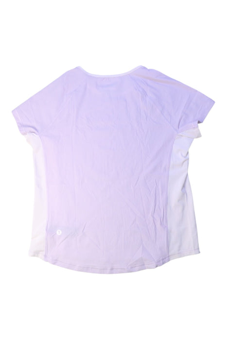A Purple Active Tops from Moody Tiger in size 8Y for girl. (Back View)