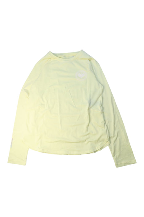 A Yellow Long Sleeve Tops from Moody Tiger in size 12Y for girl. (Front View)