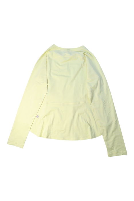 A Yellow Long Sleeve Tops from Moody Tiger in size 12Y for girl. (Back View)