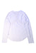 A White Long Sleeve T Shirts from Moody Tiger in size 12Y for girl. (Back View)