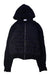 A Black Puffer/Quilted Jackets from Moncler in size 12Y for boy. (Front View)
