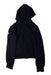 A Black Puffer/Quilted Jackets from Moncler in size 12Y for boy. (Back View)