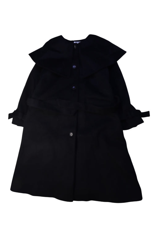 A Black Coats from Bora Aksu in size 10Y for girl. (Front View)