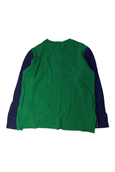 A Green Long Sleeve Polos from Polo Ralph Lauren in size 5T for boy. (Back View)