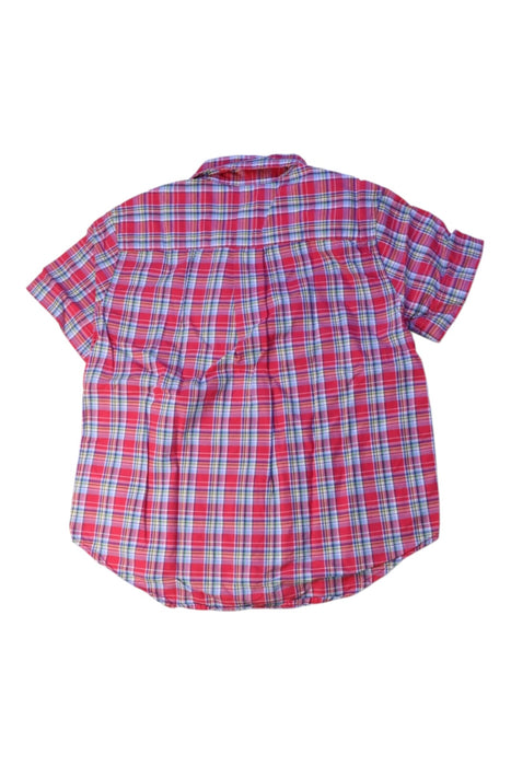 A Red Short Sleeve Shirts from Ralph Lauren in size 4T for boy. (Back View)