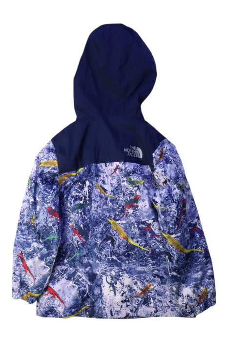 A Multicolour Rain Jackets from The North Face in size 4T for neutral. (Back View)