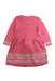 A Pink Sweater Dresses from purebaby in size 6-12M for girl. (Back View)