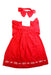 A Red Dress Sets from purebaby in size 18-24M for girl. (Back View)