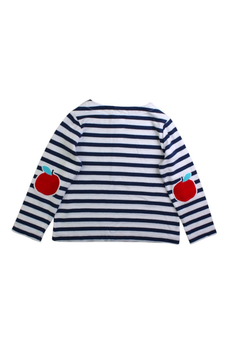 A Navy Long Sleeve Shirts from Jacadi in size 3T for neutral. (Back View)