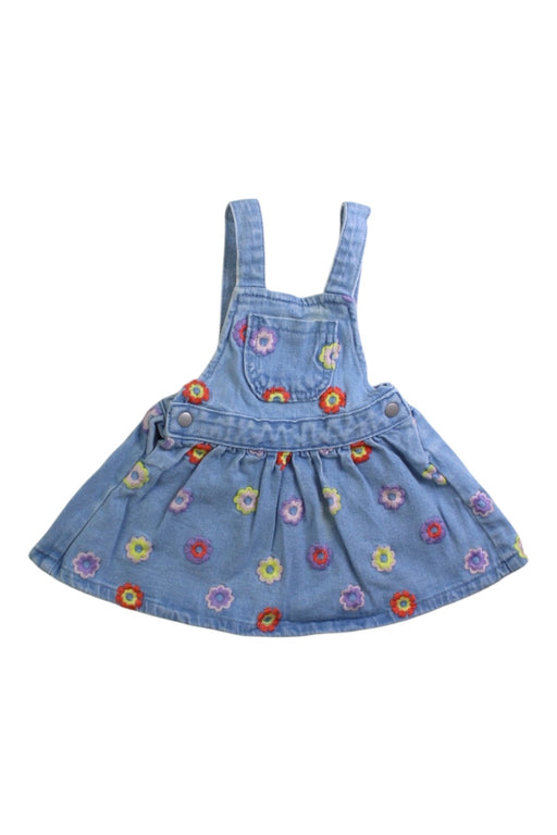 A  Overall Dresses from Seed in size 3-6M for girl. (Front View)