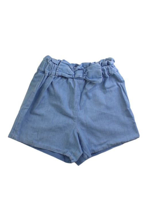 A Blue Shorts from Jacadi in size 2T for girl. (Front View)