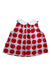 A Red Sleeveless Dresses from Jacadi in size 2T for girl. (Back View)