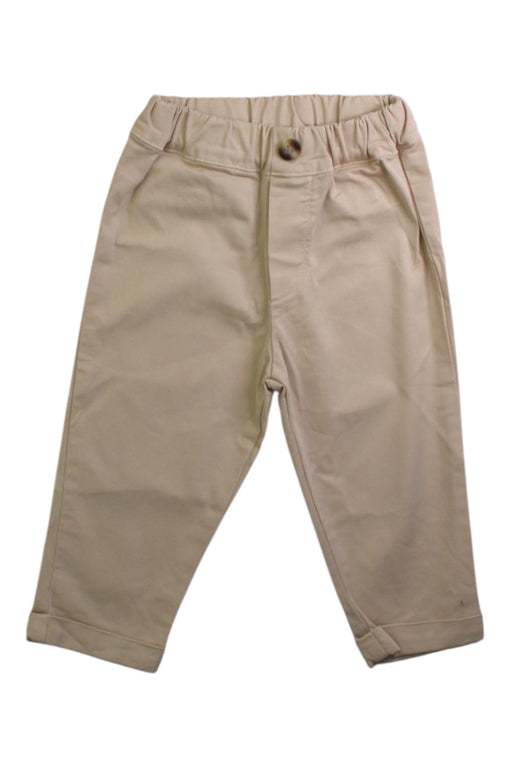 A Beige Casual Pants from Thomas Brown in size 2T for boy. (Front View)