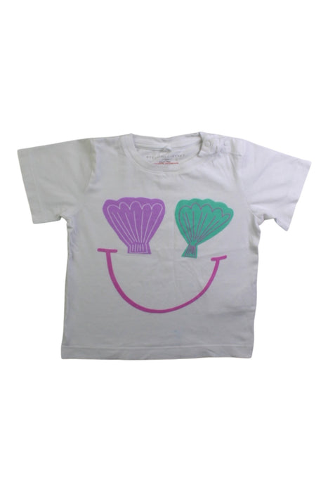 A White Short Sleeve T Shirts from Stella McCartney in size 2T for girl. (Front View)