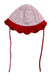 A Pink Sun Hats from Jacadi in size Newborn for girl. (Front View)