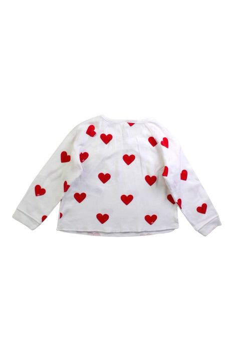 A White Long Sleeve Tops from Petit Bateau in size 12-18M for girl. (Back View)