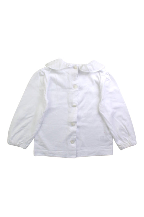 A White Long Sleeve Tops from Familiar in size 18-24M for girl. (Back View)