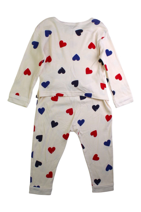 A Multicolour Onesies from Petit Bateau in size 2T for neutral. (Back View)