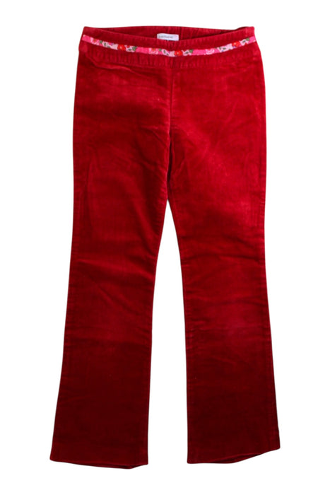 A Red Casual Pants from Cacharel in size 8Y for girl. (Front View)