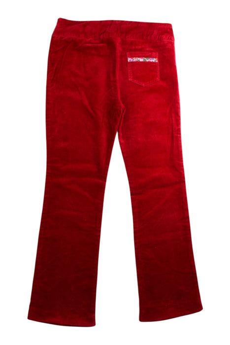 A Red Casual Pants from Cacharel in size 8Y for girl. (Back View)