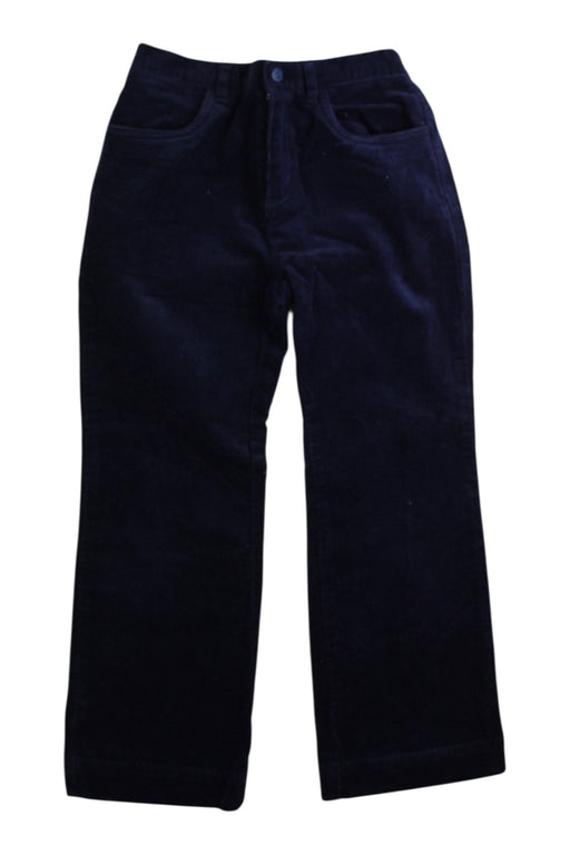 A Navy Casual Pants from Kingkow in size 8Y for girl. (Front View)