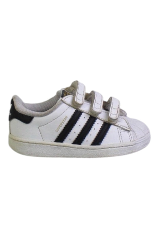A Black Sneakers from Adidas in size 3T for neutral. (Front View)