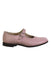 A Pink Dress Shoes from Start-Rite in size 9Y for girl. (Front View)