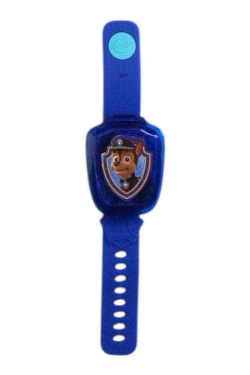 A Blue Watches from Vtech in size 3T for boy. (Front View)